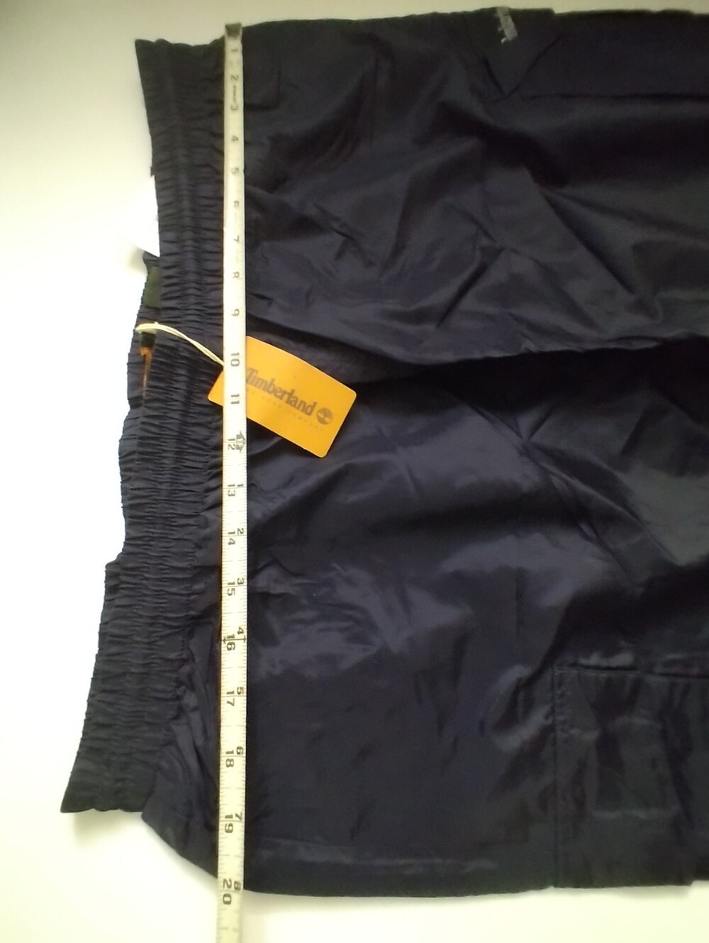 Timberland Men's Nylonbtrack Cargo Pants  Ankle Zips 90's  Vintage New XL - Picture 4 of 5